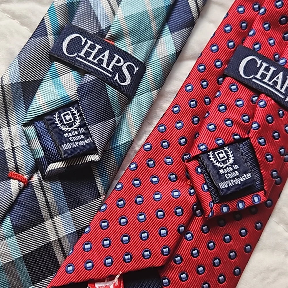 CHAPS bundle of youth clip on ties